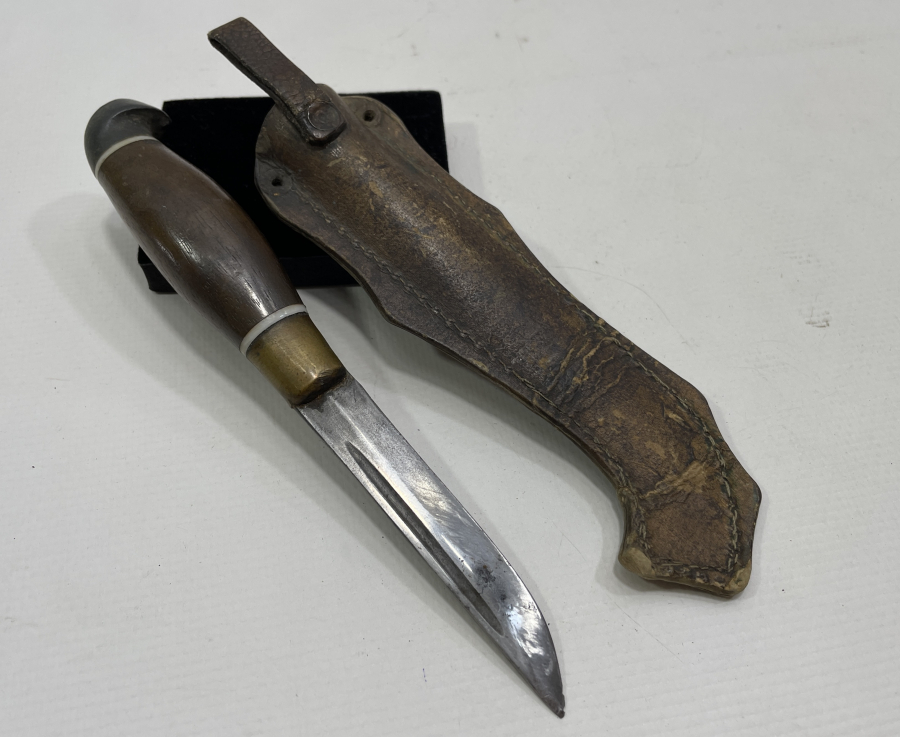 1900 BAŞLARI ÇOK NADİR BOYNUZ SAPLI HEYKELTRAŞ BIÇAĞI