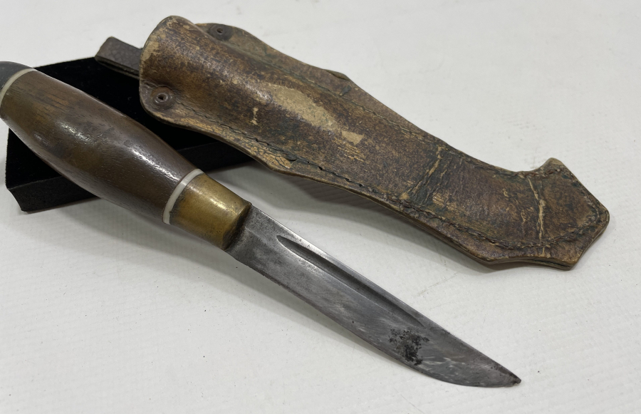 1900 BAŞLARI ÇOK NADİR BOYNUZ SAPLI HEYKELTRAŞ BIÇAĞI