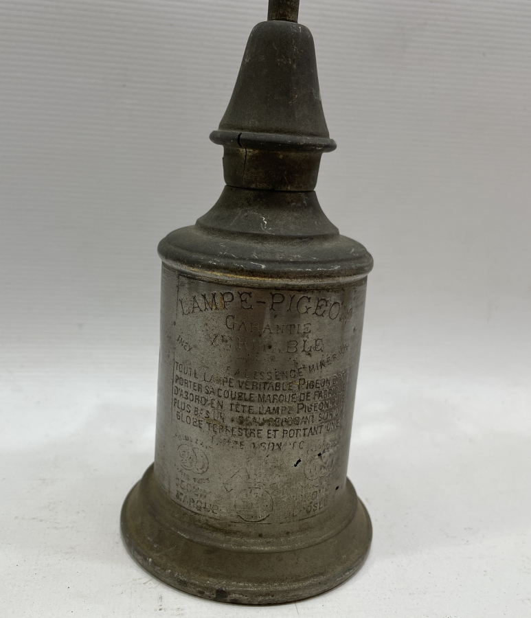 1900 BAŞLARI ÇOK NADİR TREN İÇİ GAZ LAMBASI