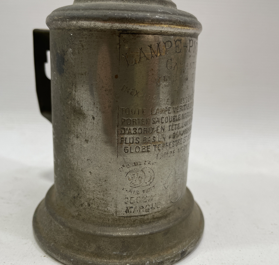 1900 BAŞLARI ÇOK NADİR TREN İÇİ GAZ LAMBASI