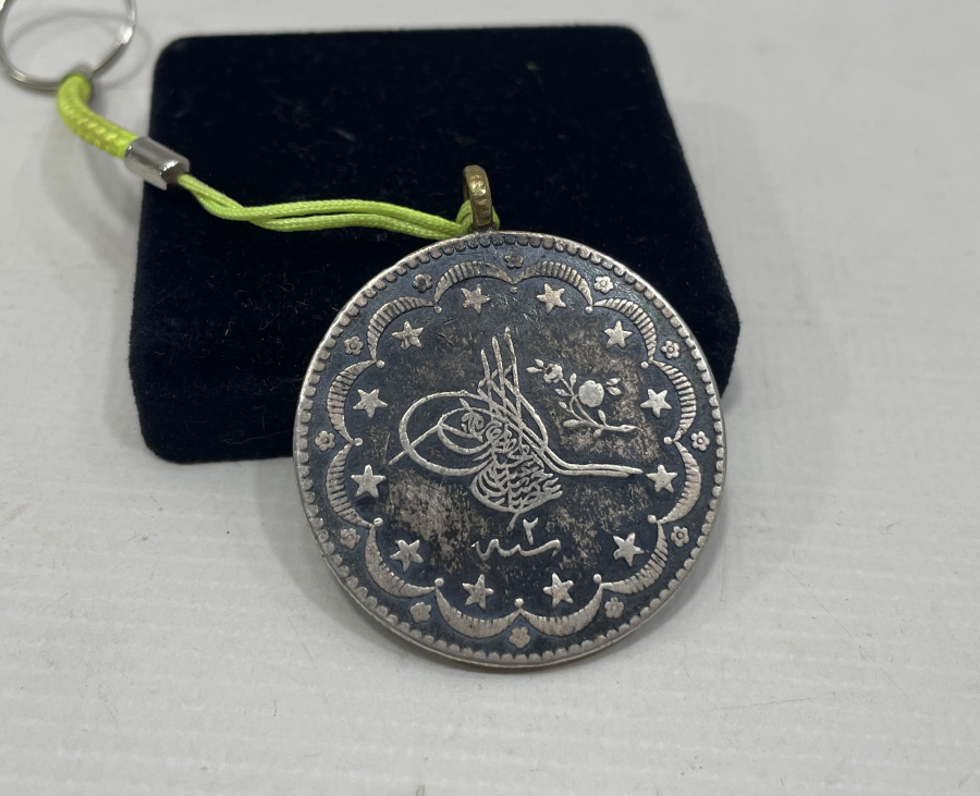 ABDÜLHAMİD HAN DÖNEMİ ÇİL KONDİSYONDA GÜMÜŞ 20 KURUŞ