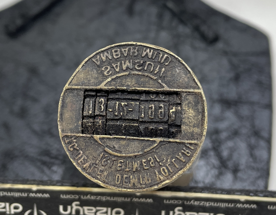 ÇOK NADİR TCDD MÜHRÜ