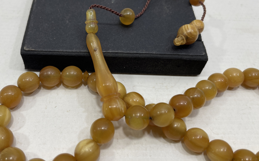 DAĞ KEÇİSİ BOYNUZUNDAN MAMUL TESPİH