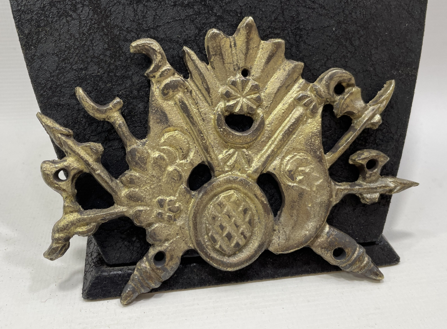 İLK DÖNEM METALDEN MAMUL NADİR OSMANLI DEVLET ARMASI