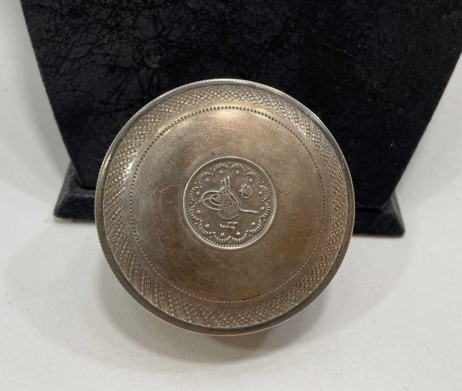 KAPAKLI GÜMÜŞ KUTU