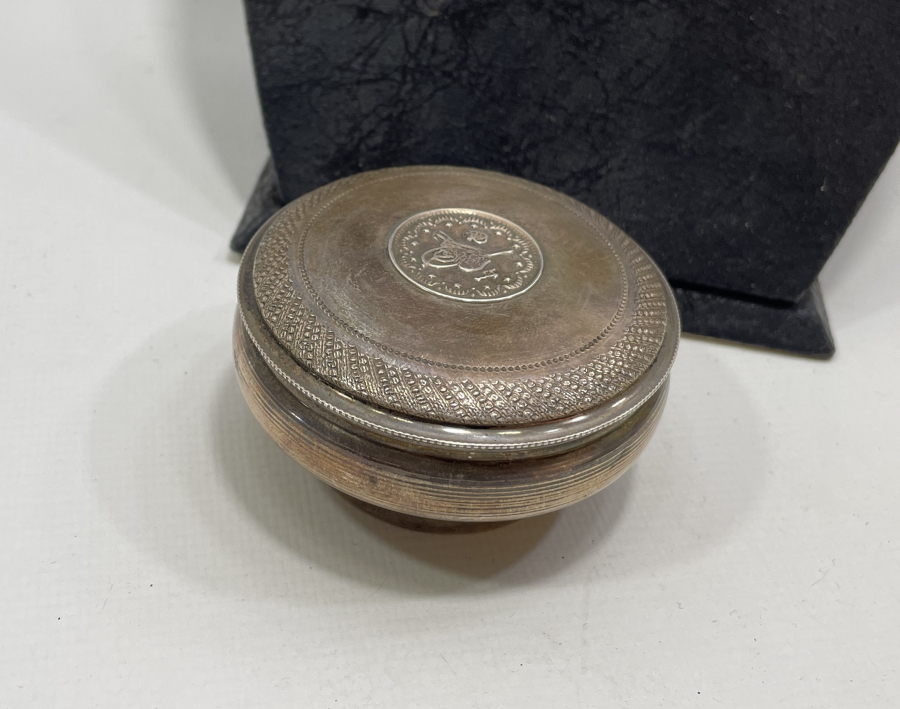 KAPAKLI GÜMÜŞ KUTU