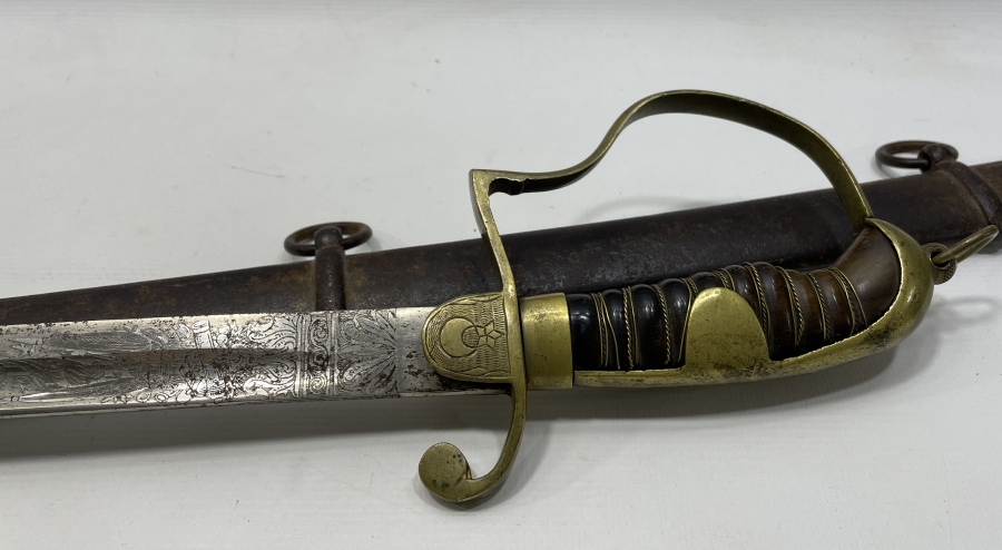 OSMANLI DÖNEMİ ÇOK NADİR AĞIR SÜVARİ KILICI