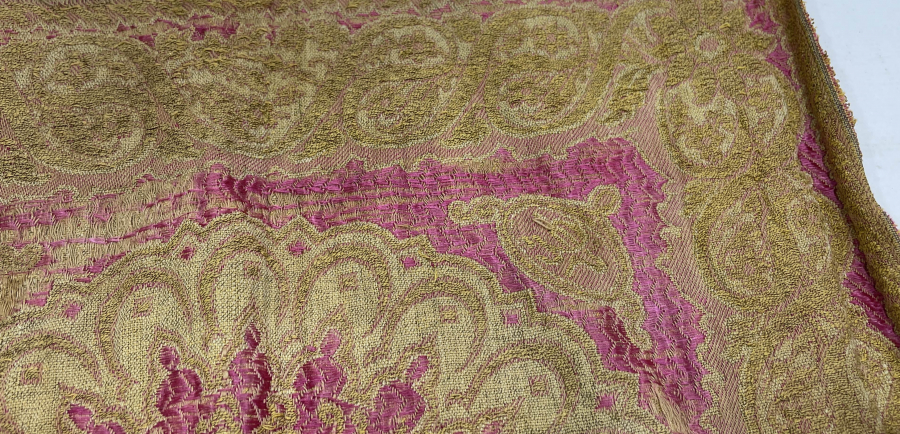 OSMANLI DÖNEMİ ÇOK NADİR HEREKE İŞİ SAKAL-I ŞERİF ÖRTÜSÜ