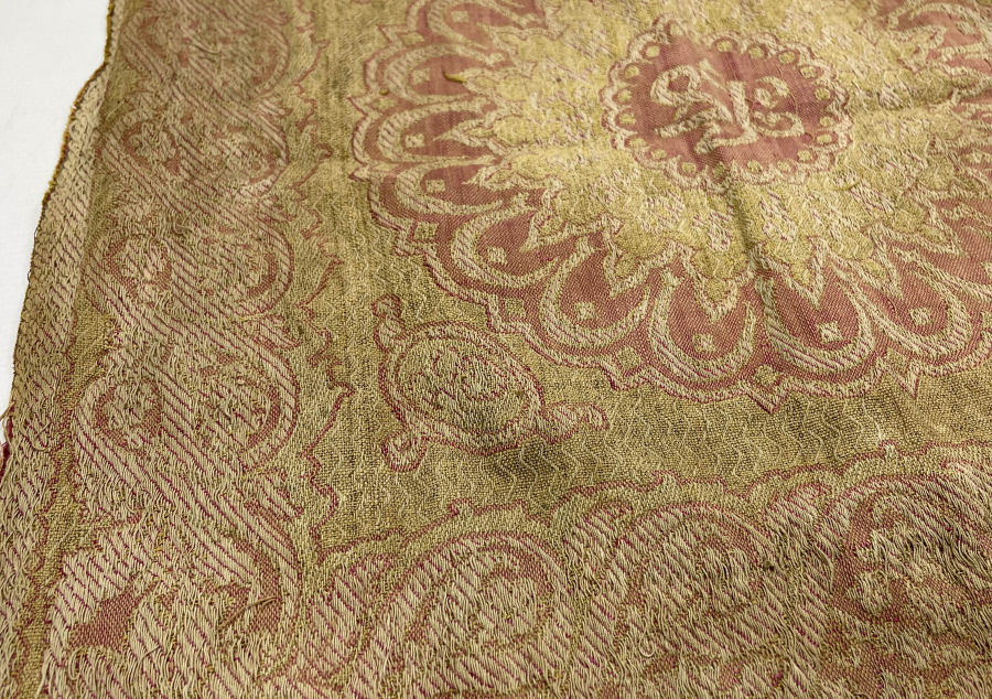 OSMANLI DÖNEMİ ÇOK NADİR HEREKE İŞİ SAKAL-I ŞERİF ÖRTÜSÜ