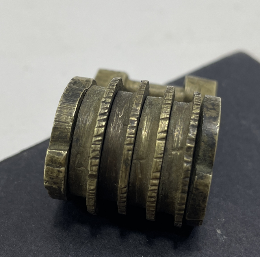 OSMANLI DÖNEMİ ÇOK NADİR ÜZERİ OSMANLICA YAZILI ŞİFRELİ KİLİT