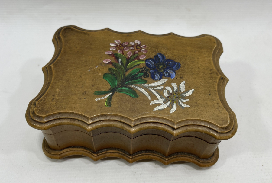 OSMANLI DÖNEMİ EL BOYAMA NADİR TESPİH KUTUSU