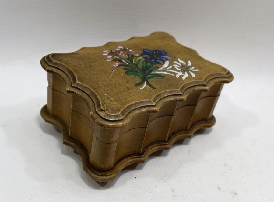 OSMANLI DÖNEMİ EL BOYAMA NADİR TESPİH KUTUSU