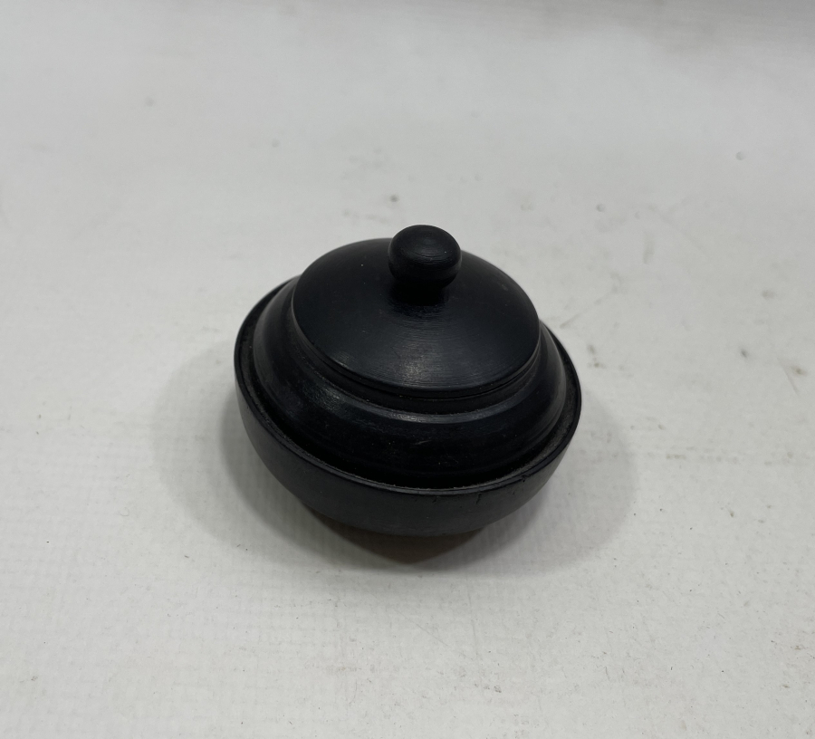 OSMANLI DÖNEMİ KAPAKLI AHŞAP HOKKA