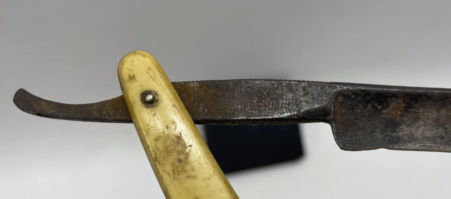 OSMANLI DÖNEMİ KEMİK SAPLI BERBER USTURASI