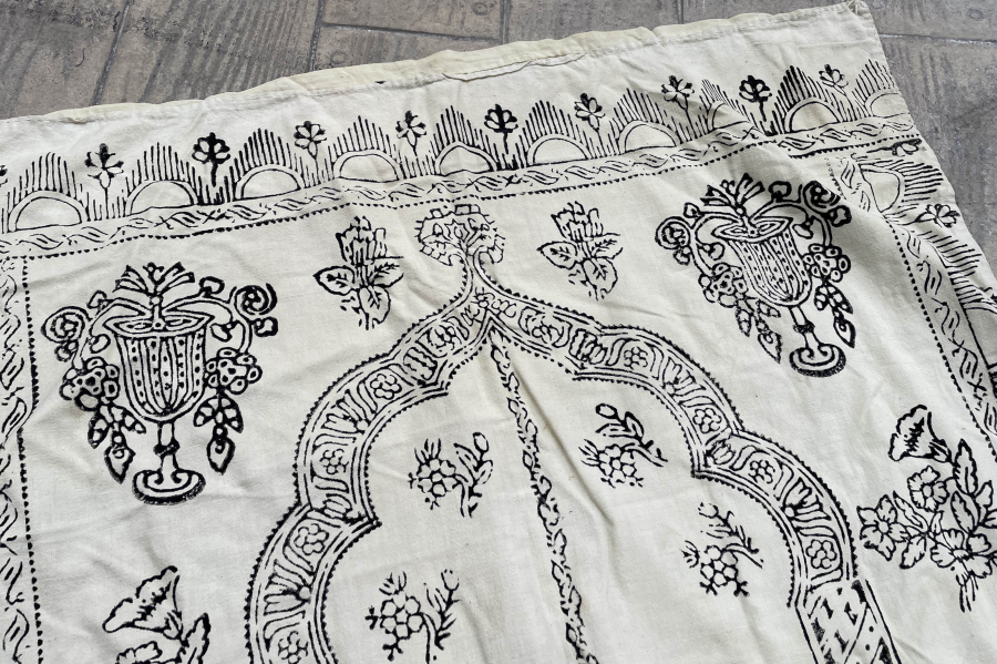 OSMANLI DÖNEMİ KÜTAHYA İŞİ BASKI SECCADE