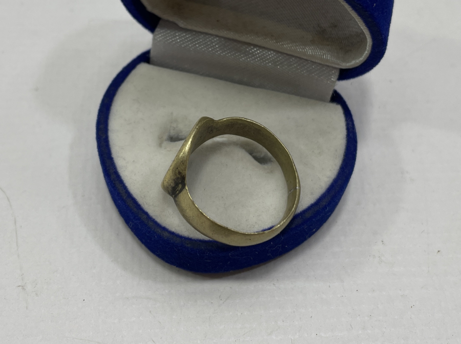 OSMANLI DÖNEMİ MEHMET YAZILI HAKKAK İŞİ EL KAZIMA MÜHÜR YÜZÜK