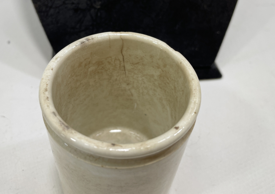 OSMANLI DÖNEMİ ÜZERİ OSMANLICA YAZILI ÇOK NADİR BOYA KUTUSU