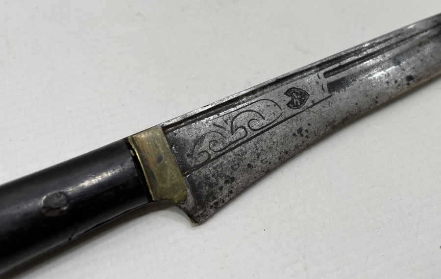 OSMANLI DÖNEMİ YILAN DİLLİ BURSA KAMASI