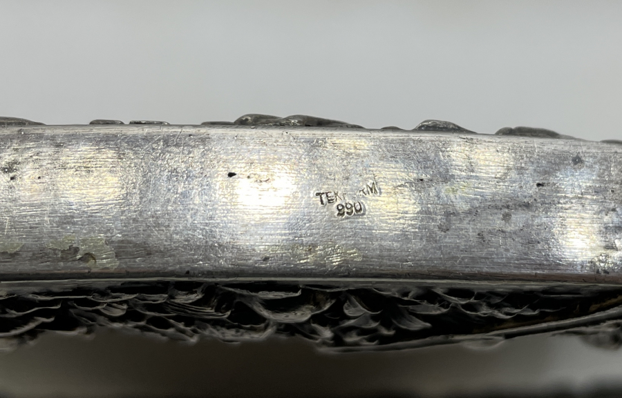 ÜZERİNDE OSMANLI DEVLET ARMASI BULUNAN BÜYÜK BOY DUVAR AYNASI