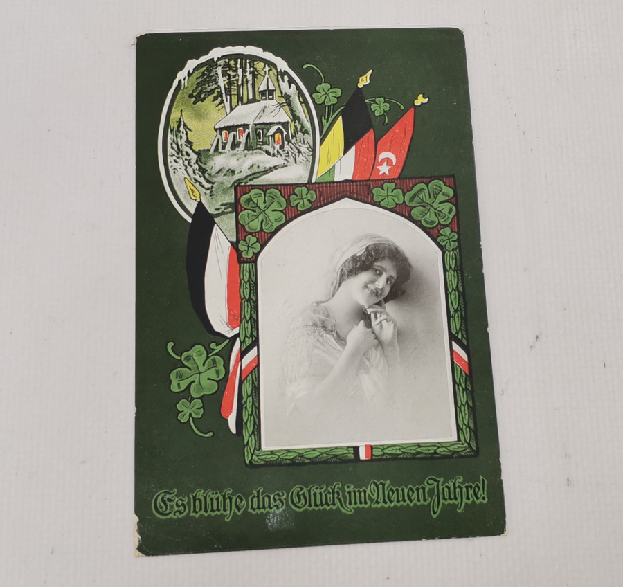 1. DÜNYA SAVAŞI NADİR İTTİFAK KARTPOSTAL