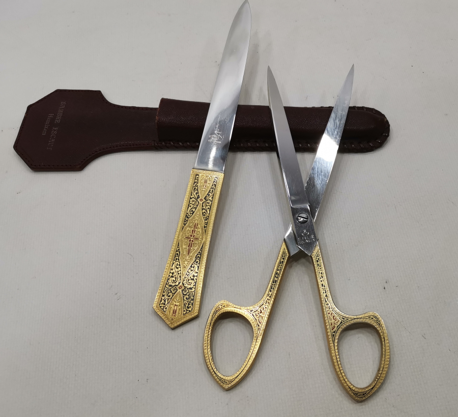 NADİR FORMDA TOLEDO İŞÇİLİKLİ ZARF AÇACAĞI TAKIMI