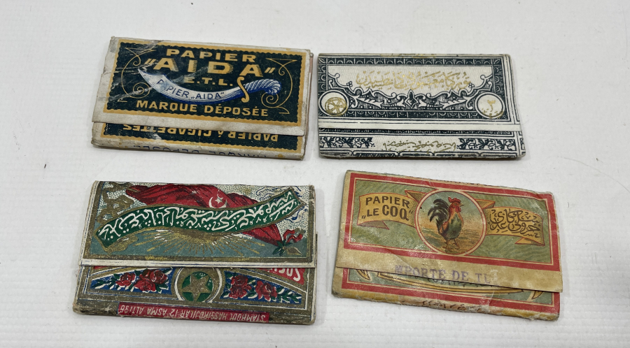 OSMANLI DÖNEMİ 5 ADET SİGARA KAĞIDI