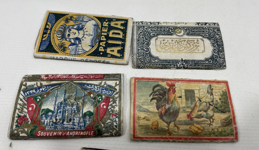 OSMANLI DÖNEMİ 5 ADET SİGARA KAĞIDI