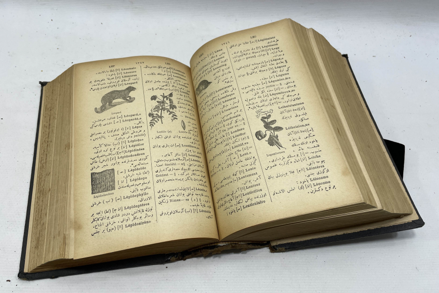 OSMANLI DÖNEMİ DEV BOY OSMANLICA FRANSIZCA SÖZLÜK