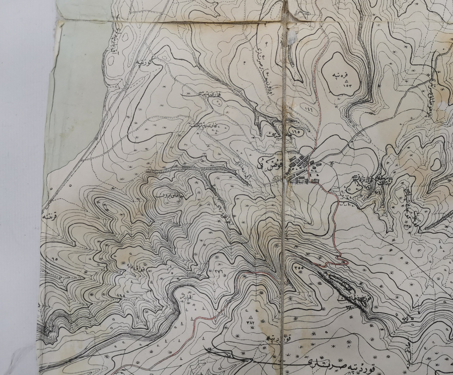 OSMANLI DÖNEMİ DEV BOYDA HARİTA