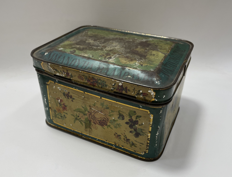 OSMANLI DÖNEMİ EMMANUEL BALABANİ BÜYÜK BOY ÇAY KUTUSU