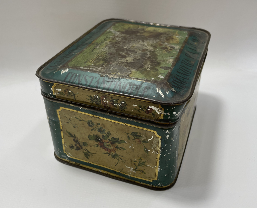 OSMANLI DÖNEMİ EMMANUEL BALABANİ BÜYÜK BOY ÇAY KUTUSU