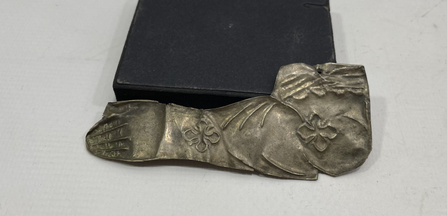 OSMANLI DÖNEMİ ERMENİ İŞİ NADİR GÜMÜŞ ADAKLIK