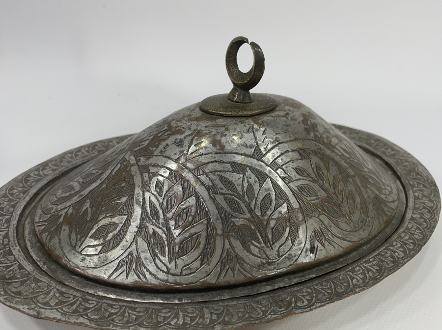 OSMANLI DÖNEMİ HİLAL TUTMAÇLI BOSNA İŞİ KAPAKLI SAHAN