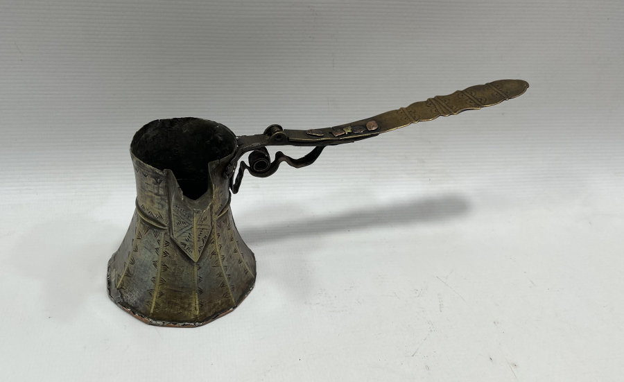 OSMANLI DÖNEMİ NADİR FORMDA KAHVE CEZVESİ