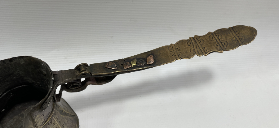 OSMANLI DÖNEMİ NADİR FORMDA KAHVE CEZVESİ