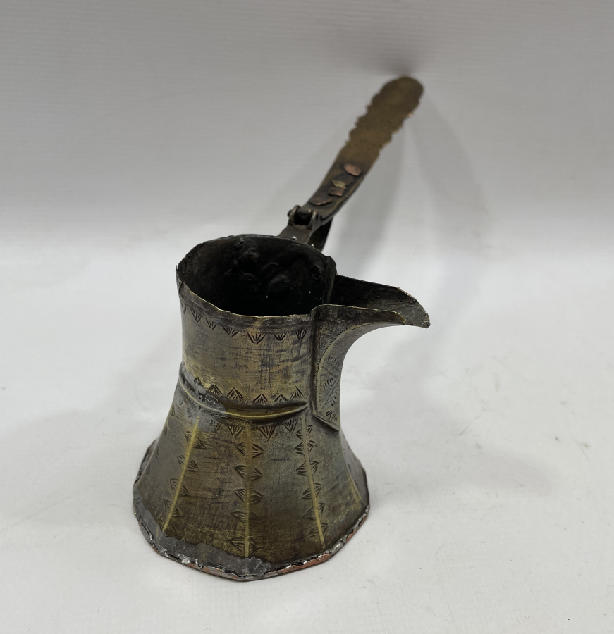 OSMANLI DÖNEMİ NADİR FORMDA KAHVE CEZVESİ