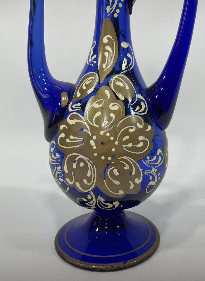 ÜFLEME CAMDAN MAMUL EL BOYAMA ANTİKA ZEMZEMLİK