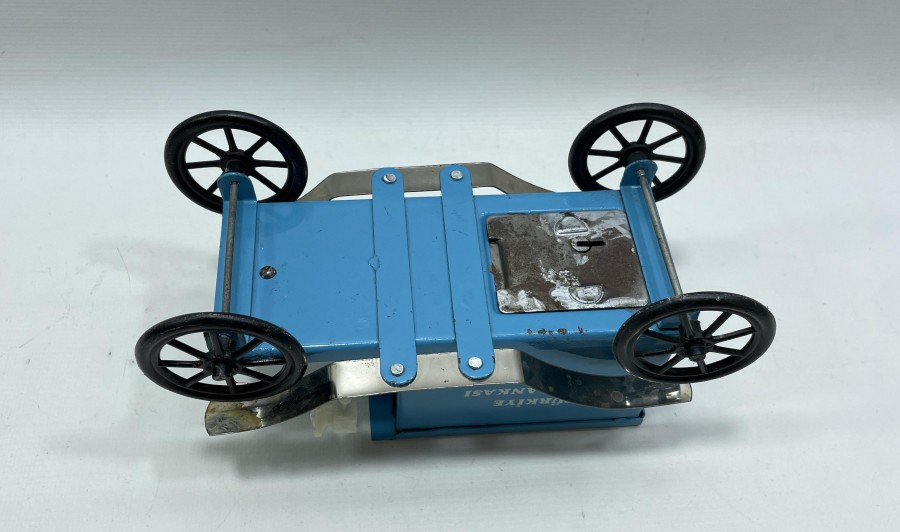 ÇİL KONDİSYONDA METAL HALK BANKASI KUMBARA