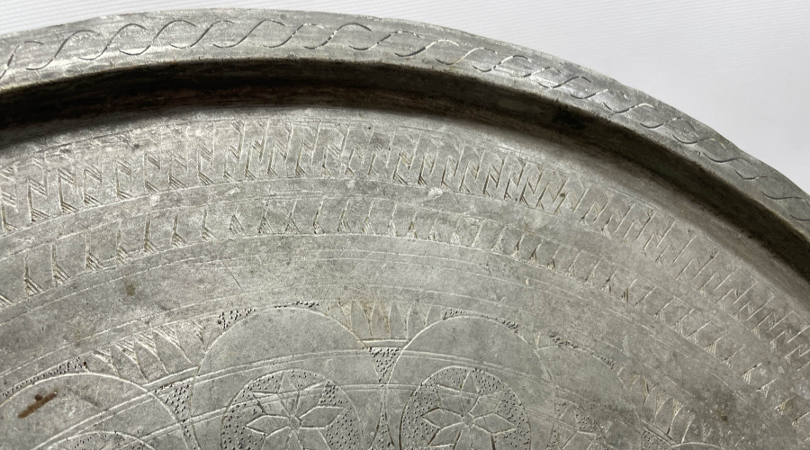 ORTASINDA OSMANLI DEVLET ARMASI BULUNAN ÇOK NADİR OSMANLI BEY İŞİ ORTA SİNİSİ