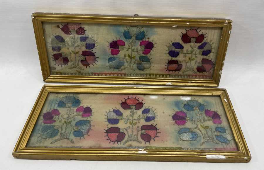 OSMANLI DÖNEMİ ÇERÇEVELİ HESAP İŞİ ÇİFT PANO