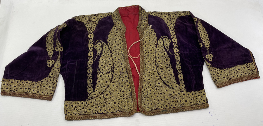 OSMANLI DÖNEMİ ÇİL KONDİSYONDA GELİN CEPKENİ