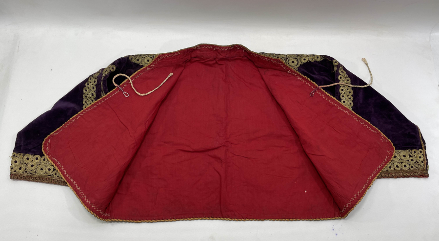 OSMANLI DÖNEMİ ÇİL KONDİSYONDA GELİN CEPKENİ