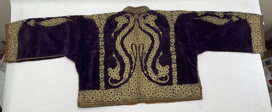 OSMANLI DÖNEMİ ÇİL KONDİSYONDA GELİN CEPKENİ