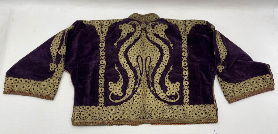 OSMANLI DÖNEMİ ÇİL KONDİSYONDA GELİN CEPKENİ