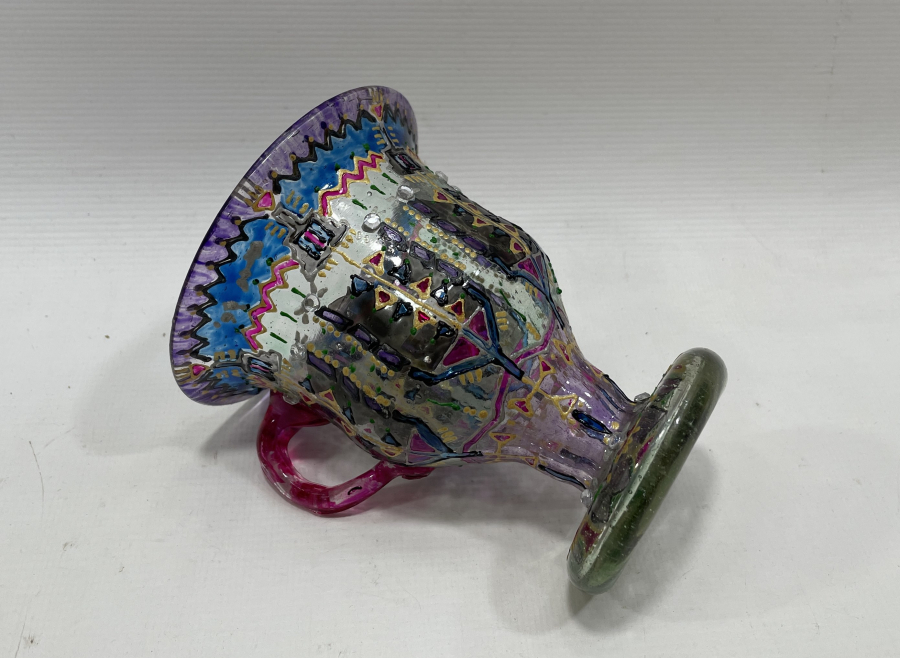 OSMANLI DÖNEMİ KOPARMA İŞÇİLİKLİ ÇOK NADİR MİNELİ KAŞIKLIK