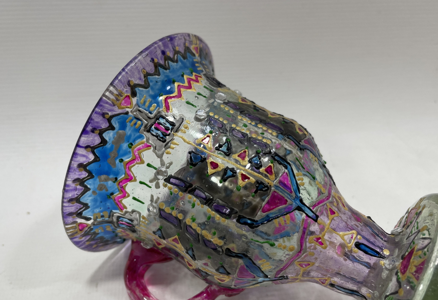 OSMANLI DÖNEMİ KOPARMA İŞÇİLİKLİ ÇOK NADİR MİNELİ KAŞIKLIK