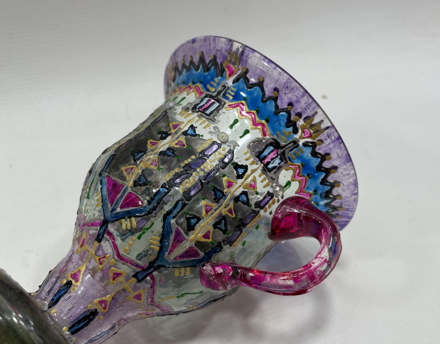 OSMANLI DÖNEMİ KOPARMA İŞÇİLİKLİ ÇOK NADİR MİNELİ KAŞIKLIK