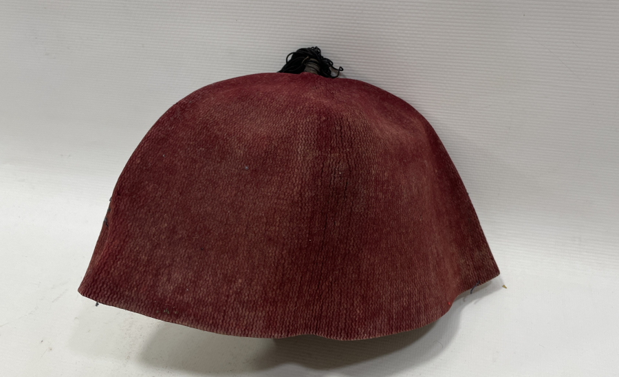 OSMANLI DÖNEMİ NADİR FORMDA DOKUMA AZİZİ TİP FES