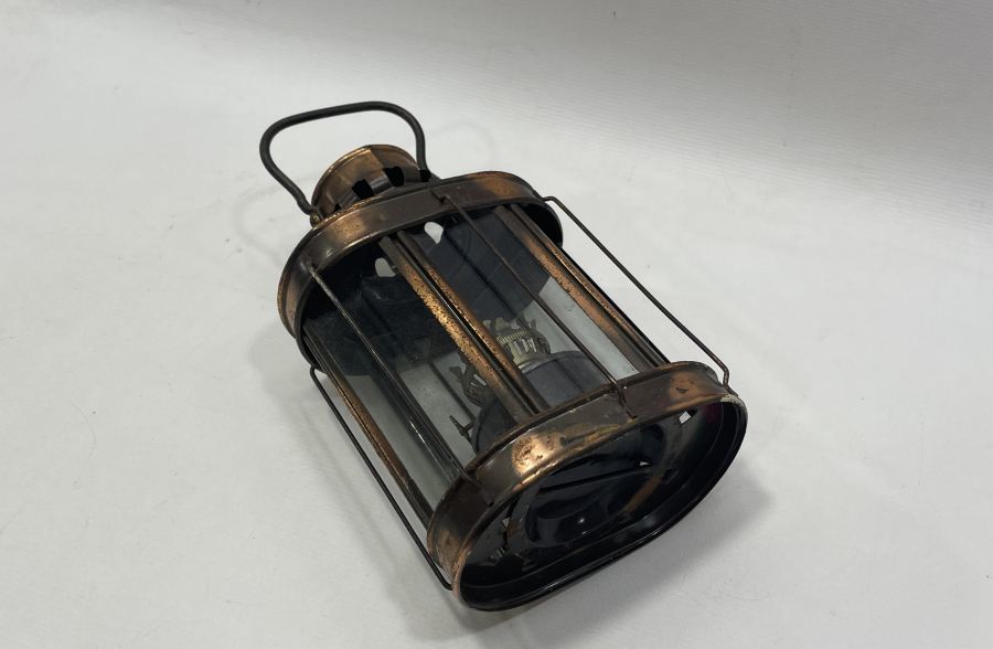 OSMANLI DÖNEMİ NADİR FORMDA EL GAZ LAMBASI