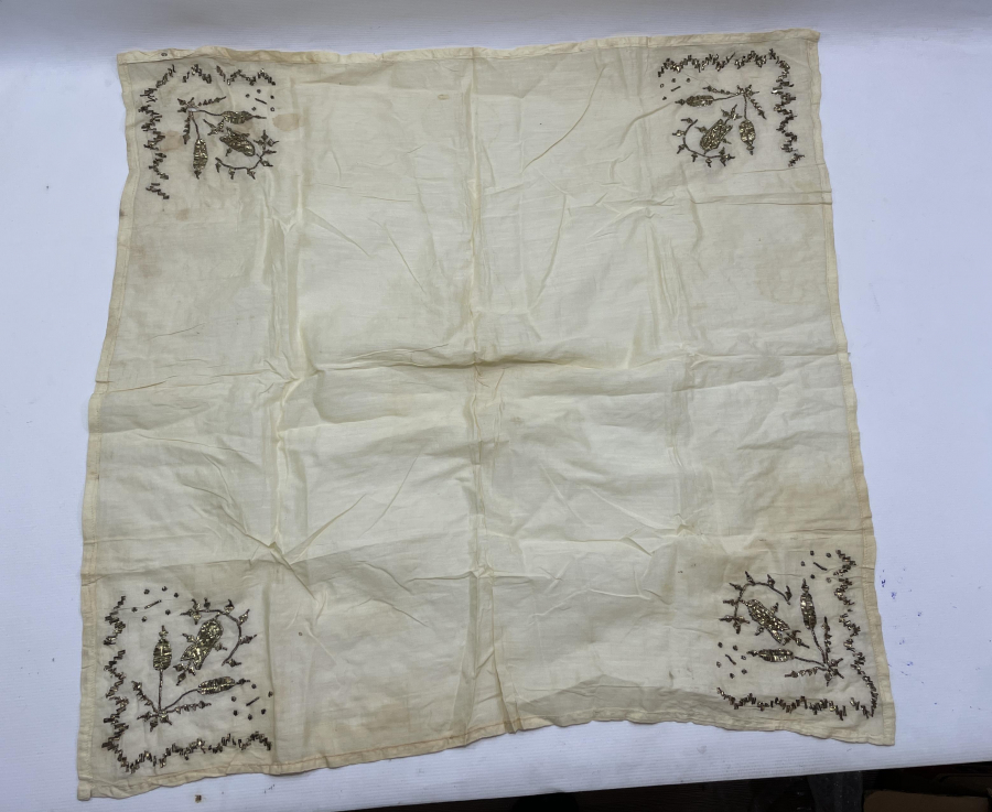 OSMANLI DÖNEMİ TEL KIRMA İŞÇİLİKLİ GELİN ÇEVRESİ